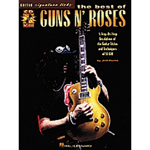Hal Leonard The Best of Guns N' Roses Guitar Signature Licks (Book/Audio Online)