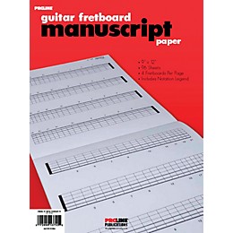Proline Guitar Fretboard Manuscript Paper