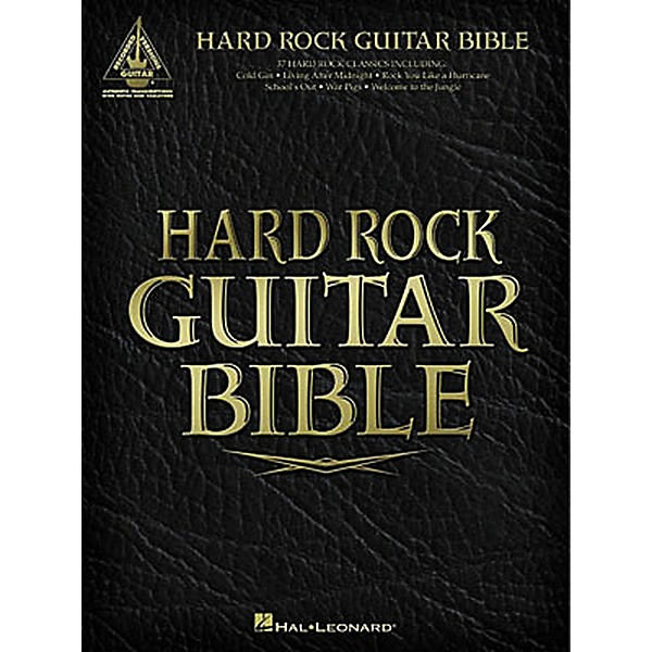 Hal Leonard Hard Rock Guitar Bible Tab Songbook