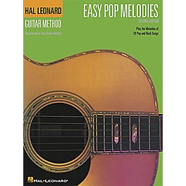 Hal Leonard Easy Pop Melodies - 3rd Edition Guitar Chord Songbook