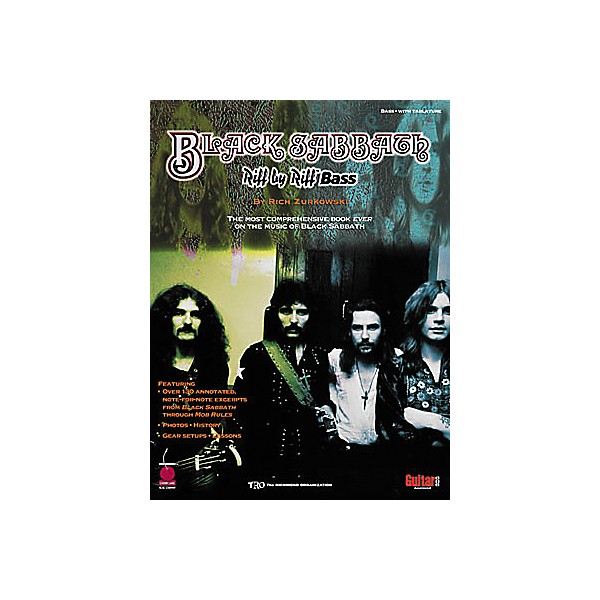 Cherry Lane Black Sabbath Riff by Riff Bass Guitar Tab Songbook