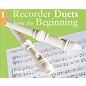 Music Sales Recorder Duets From the Beginning Book 1 thumbnail