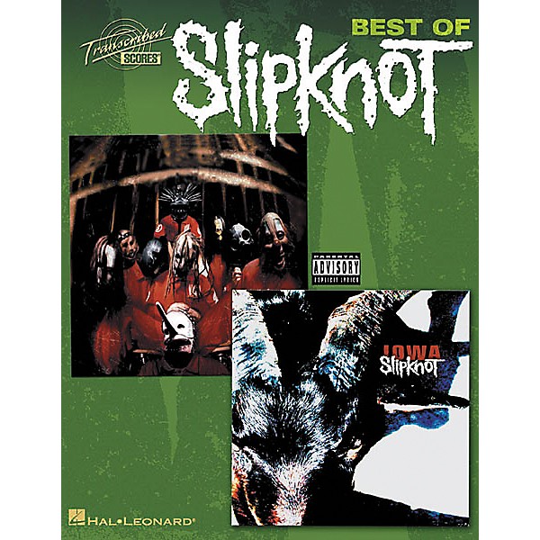 Hal Leonard Best Of Slipknot Guitar Tab Songbook