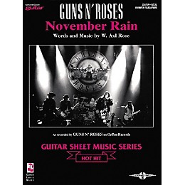 Cherry Lane Guns N' Roses: November Rain (Sheet Music)