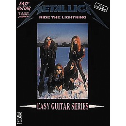 Cherry Lane Metallica Ride the Lightning Easy Guitar Tab Songbook