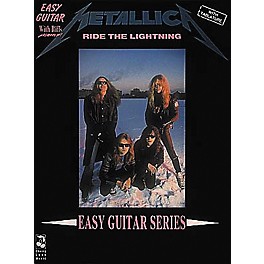 Cherry Lane Metallica Ride the Lightning Easy Guitar Tab Songbook