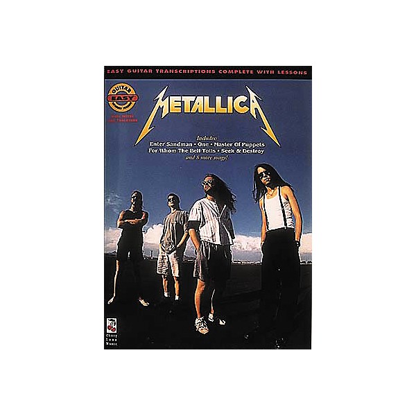 Cherry Lane Metallica Easy Guitar Tab Songbook