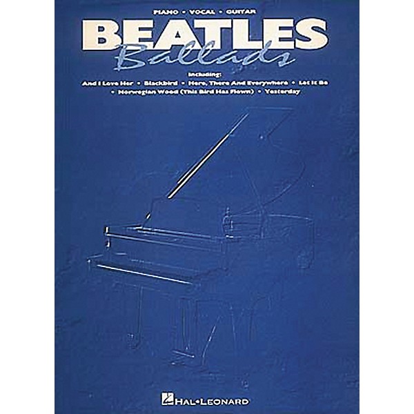 Hal Leonard Beatles Ballads Piano, Vocal, Guitar Songbook