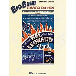Hal Leonard Big Band Favorites Piano, Vocal, Guitar Songbook
