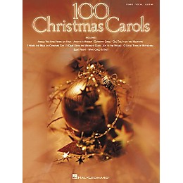 Hal Leonard 100 Christmas Carols Piano, Vocal, Guitar Songbook
