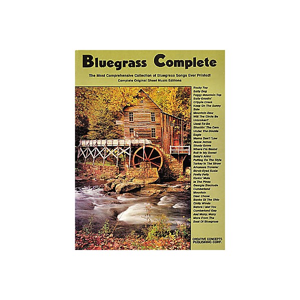 Creative Concepts Bluegrass Complete Songbook