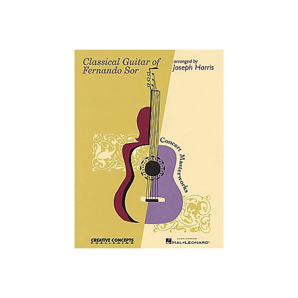 Creative Concepts Classical Guitar of Fernando Sor Book