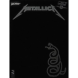 Hal Leonard Metallica The Black Album Guitar Tab Songbook