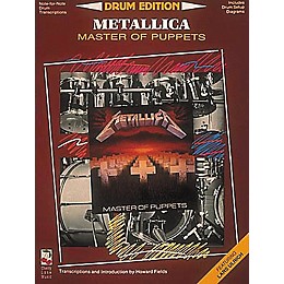 Hal Leonard Metallica Masters of Puppets Drum Edition (Book)