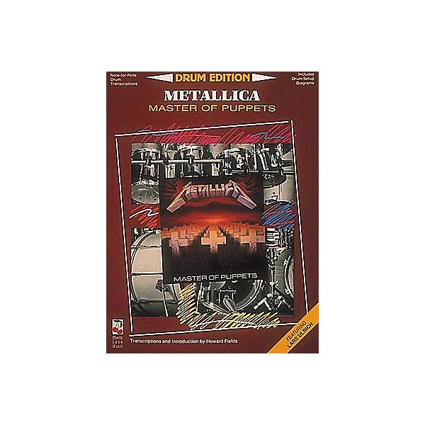 Hal Leonard Metallica Masters of Puppets Drum Edition (Book)