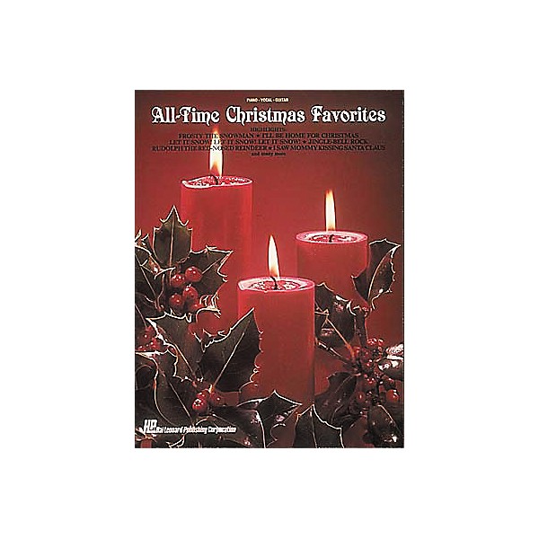 Hal Leonard All-Time Christmas Piano, Vocal, Guitar Favorites