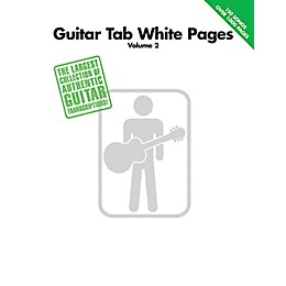 Hal Leonard Guitar Tab White Pages Volume 2 Songbook
