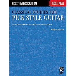 Berklee Press Classical Studies for Pick-Style Guitar - Volume 1 Book
