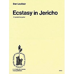 G. Schirmer Dan Locklair - Ecstasy in Jericho Guitar Solo Book