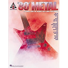 Hal Leonard 80s Metal Guitar Tab Songbook