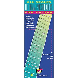 Hal Leonard All Scales in All Positions for Guitar Book
