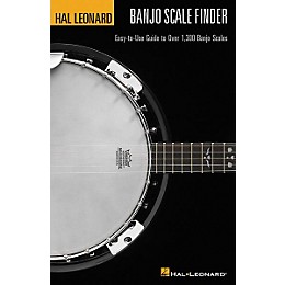 Hal Leonard Banjo Scale Finder 1300 Banjo Scales 6x9 Book