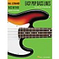 Hal Leonard Easy Pop Bass Lines Bass Method Book thumbnail