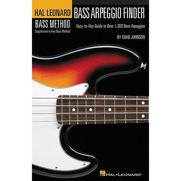 Hal Leonard Bass Arpeggio Finder Book