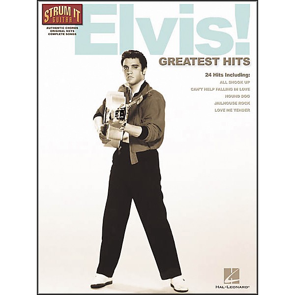 Hal Leonard Elvis! Greatest Hits Guitar Tab Songbook