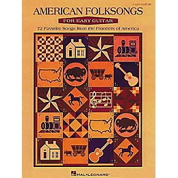 Hal Leonard American Folksongs for Easy Guitar Book
