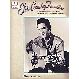 Hal Leonard Elvis Country Favorites Easy Guitar Book
