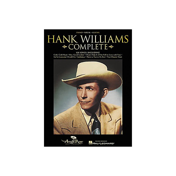 Hal Leonard Hank Williams Complete Songbook
