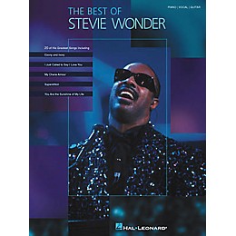 Hal Leonard The Best of Stevie Wonder Piano/Vocal/Guitar Artist Songbook