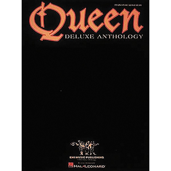 Hal Leonard Queen - Deluxe Anthology Piano, Vocal, Guitar Songbook