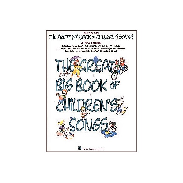 Hal Leonard The Great Big of Children's Songs Piano/Vocal/Guitar Songbook