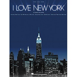 Hal Leonard I Love New York Piano/Vocal/Guitar Songbook