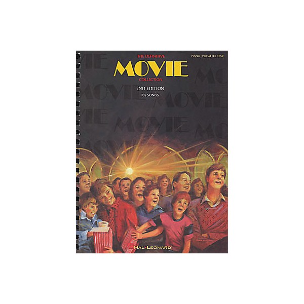 Hal Leonard The Definitive Movie Collection 2nd Edition Piano, Vocal, Guitar Songbook