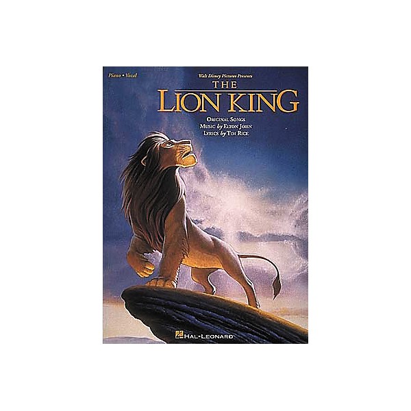 Hal Leonard The Lion King Piano, Vocal, Guitar Songbook