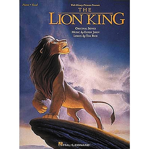 Hal Leonard The Lion King Piano, Vocal, Guitar Songbook