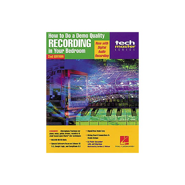 Hal Leonard How to Do a Demo-Quality Recording in Your Bedroom - 2nd Edition Book