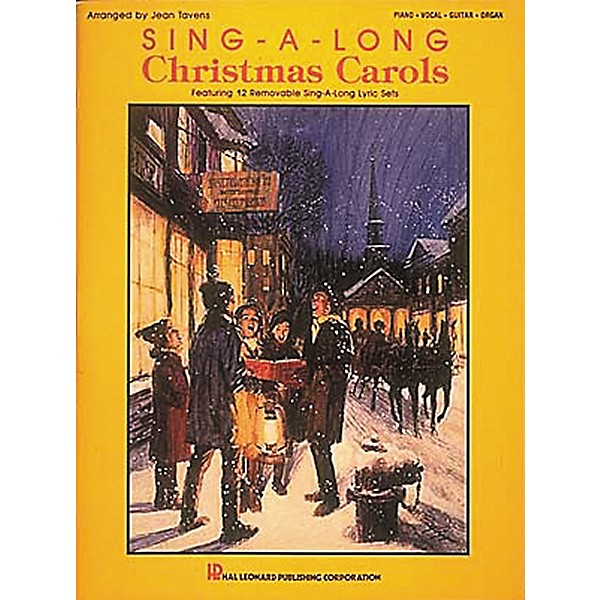 Hal Leonard Sing-A-Long Christmas Carols Piano, Vocal, Guitar Songbook