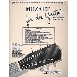 Edward B. Marks Music Company Mozart for Guitar Book