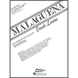 Edward B. Marks Music Company Lecuona: Malaguena Sheet Music For Classical Guitar Book