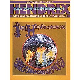 Hal Leonard Jimi Hendrix Are You Experienced? Easy Guitar Tab Songbook with Lessons