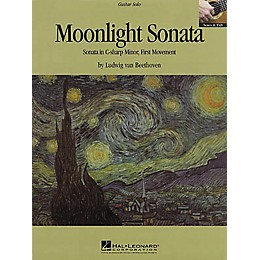 Hal Leonard Beethoven: Moonlight Sonata Guitar Sheet Music Book