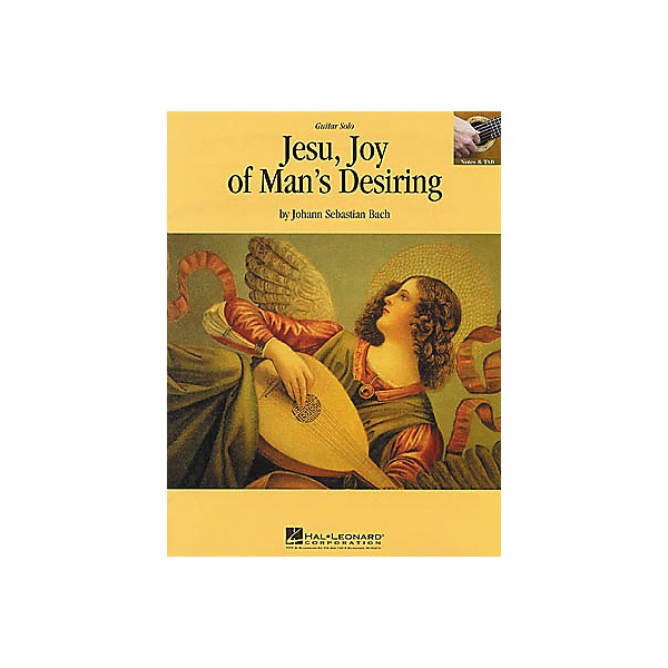 Hal Leonard Bach: Jesu, Joy of Man's Desiring Guitar Sheet Music Book