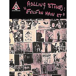 Hal Leonard Rolling Stones Exile on Main Street Guitar Tab Songbook