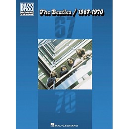 Hal Leonard The Beatles 1967-1970 Bass Guitar Tab Songbook
