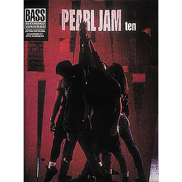 Hal Leonard Pearl Jam Ten Bass Guitar Tab Songbook