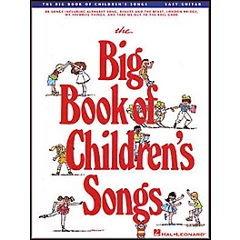 Hal Leonard The Big Book of Children's Songs Easy Guitar Tab Songbook